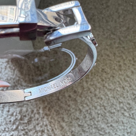 Michael Kors Silver Cuff Bracelet - Picture 5 of 5